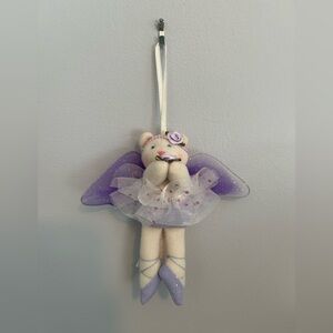 Ballet Bear Fairy Ornament from Russ Berrie Judy Lynn Collection